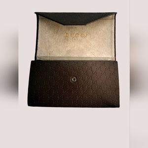 Gucci Leather Sunglass Case